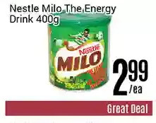 Nations Fresh Foods Nestle milo the energy drink offer
