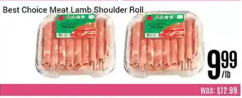 Nations Fresh Foods Best choice meat lamb shoulder roll offer