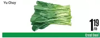 Nations Fresh Foods Yu choy offer