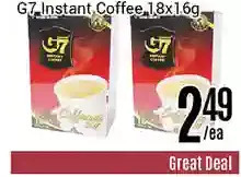 Nations Fresh Foods G7 instant coffee offer