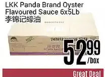 Nations Fresh Foods Lkk panda brand oyster flavoured sauce offer