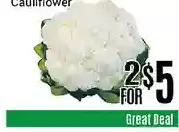Nations Fresh Foods Cauliflower offer