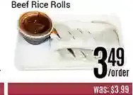 Nations Fresh Foods Beef rice rolls offer
