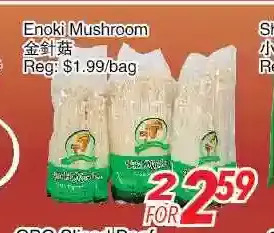 Foody World Enoki mushroom offer