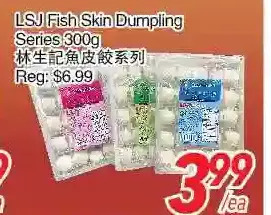 Foody World Lsj fish skin dumpling series offer