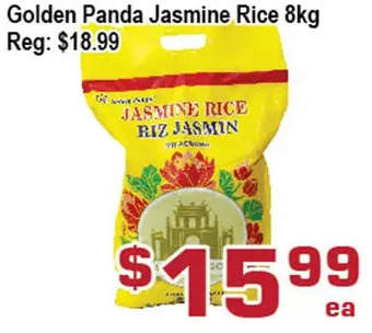 Top Food Supermarket Golden panda jasmine rice offer