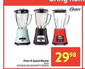 Walmart Oster 8-Speed Blender offer