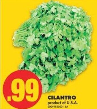No Frills Cilantro offer