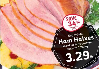 IGA Sugardale Ham Halves offer