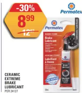 NAPA Auto Parts Ceramic extreme brake lubricant offer