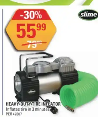 NAPA Auto Parts Heavy-duty tire inflator offer