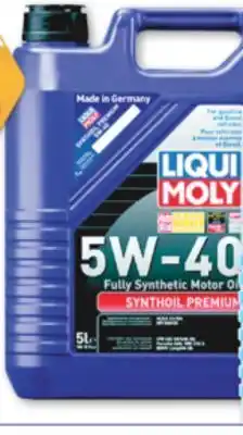NAPA Auto Parts Synthetic motor oil offer