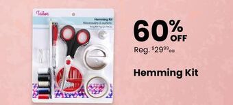 Fabricland Hemming kit offer