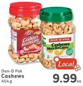 IGA Dan-D Pak Cashews 454 g offer