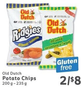 IGA Old Dutch Potato Chips 200 g- 235 g offer