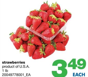 Wholesale Club Strawberries 1 lb offer
