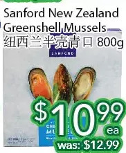 Ample Food Market Sanford new zealand greenshell mussels offer