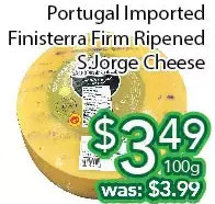 Ample Food Market Portugal imported finisterra firm ripened s.jorge cheese offer