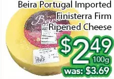 Ample Food Market Beira portugal imported finisterra firm ripened cheese offer