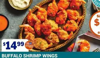 M&M Meat Shops Buffalo Shrimp Wings offer