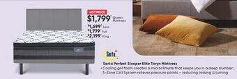 Sleep Country Serta perfect sleeper elite taryn mattress offer