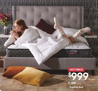 Sleep Country Daphne bed offer