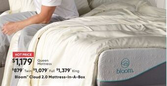 Sleep Country Bloom cloud 2.0 mattress-in-a-box offer