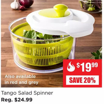 Kitchen Stuff Plus Tango salad spinner offer