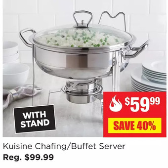 Kitchen Stuff Plus Kuisine chafing/buffet server offer