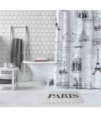 Beddington's Paris shower curtain (mp12) offer
