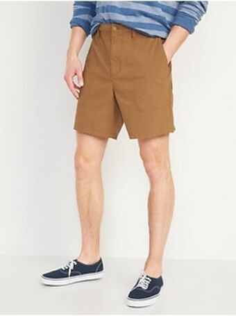 Old Navy Hybrid tech chino shorts for men -- 7-inch inseam offer