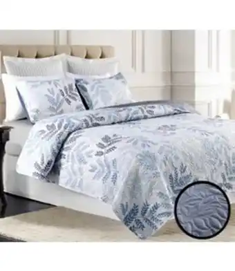Beddington's Lauren taylor hannah reversible floral quilt set slate (mp2) offer