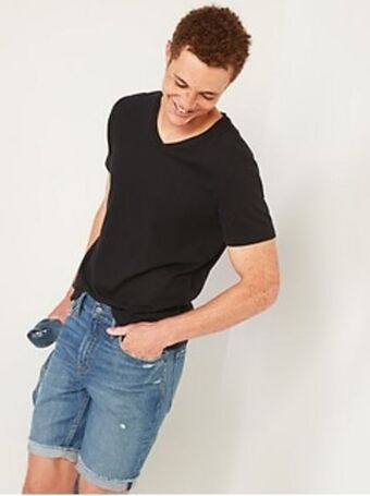 Old Navy Soft-washed v-neck t-shirt for men offer
