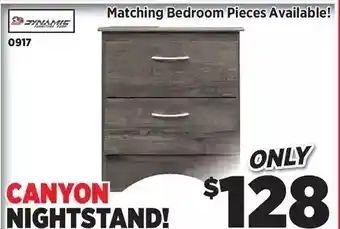 Surplus Furniture Canyon nightstand offer
