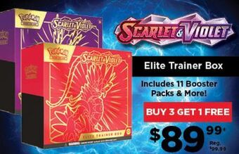 Showcase Pokémon scarlet & violet elite trainer box offer