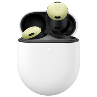 Best Buy Google pixel buds pro in-ear noise cancelling truly wireless headphones - lemongrass offer