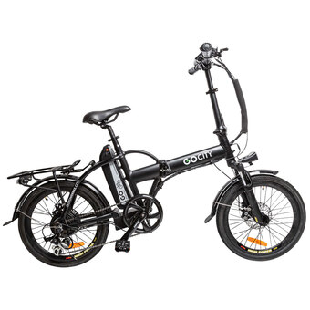 Best Buy Go city foldable 500w electric city bike with up to 58km battery life - black offer