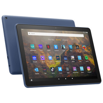 Best Buy Amazon fire hd 10 (2021) 10.1 32gb fireos tablet with mtk/mt8183 processor - denim offer