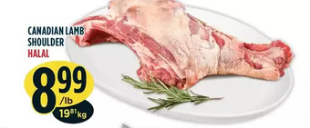 Marché Adonis Canadian lamb shoulder offer