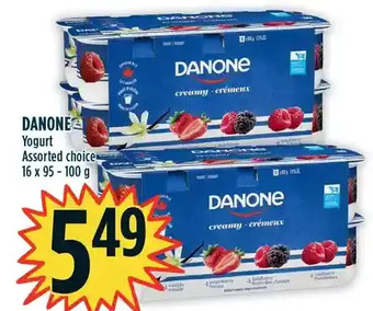 Marché Adonis Danone yogurt offer