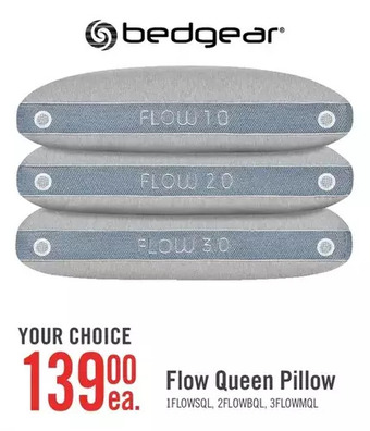 The Brick Bedgear flow 1.0 pillow - stomach sleeper offer