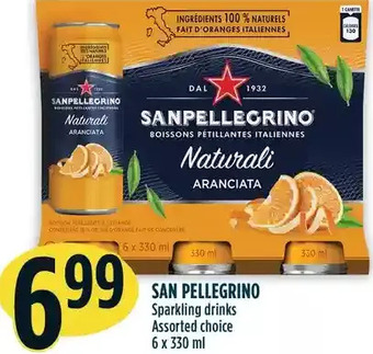 Marché Adonis San pellegrino sparkling drinks offer