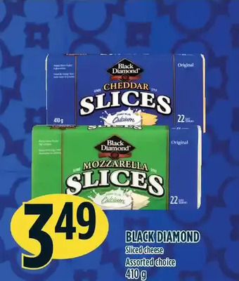 Marché Adonis Black diamond sliced cheese offer