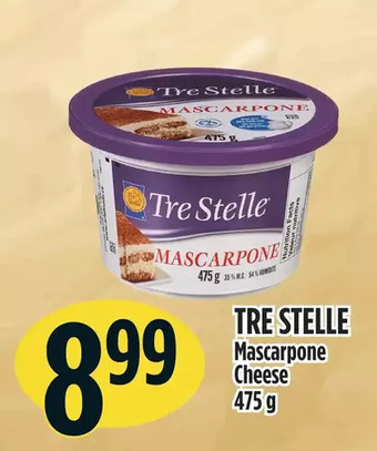 Marché Adonis Tre stelle mascarpone cheese offer