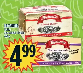 Marché Adonis Lactantia butter offer