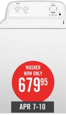 The Brick Inglis 4.0 cu. ft. top-load washer itw4871fw offer