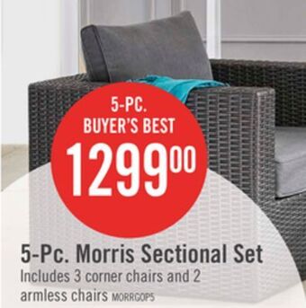 The Brick Morris 5-piece patio set offer