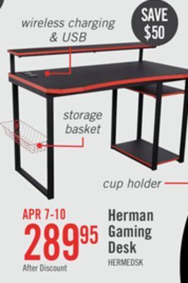 The Brick Herman gaming desk offer