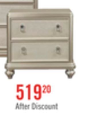 The Brick Diva nightstand offer