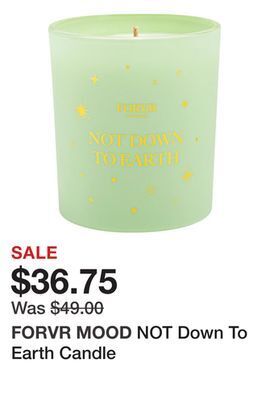Sephora Not down to earth candle offer
